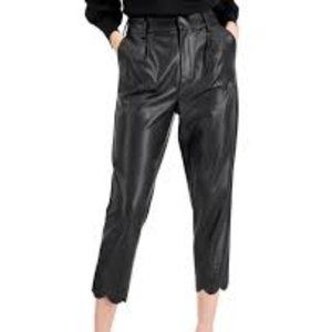 INC Faux Leather Pants Size 12